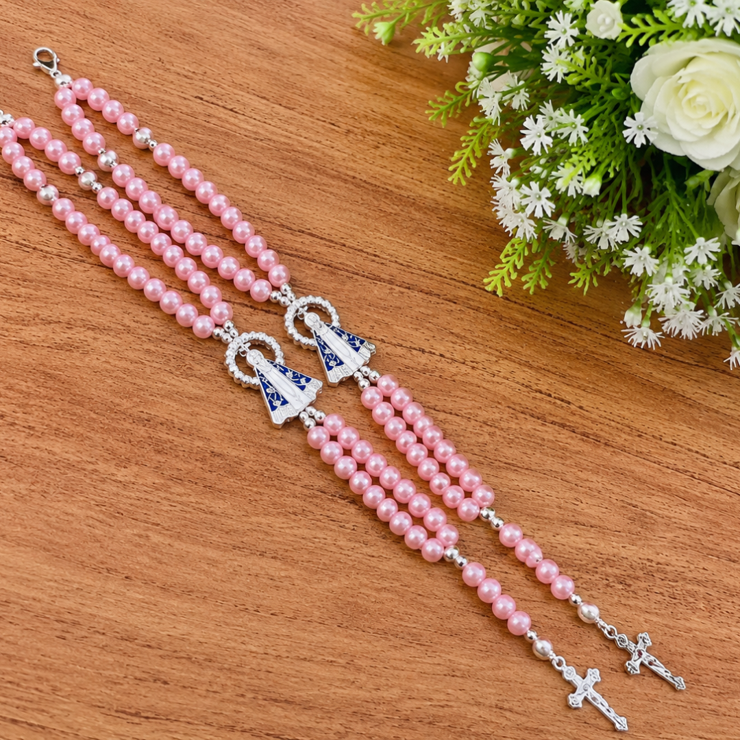 Terço de Pulso de Nossa Senhora - COMPRE 1, LEVE 3