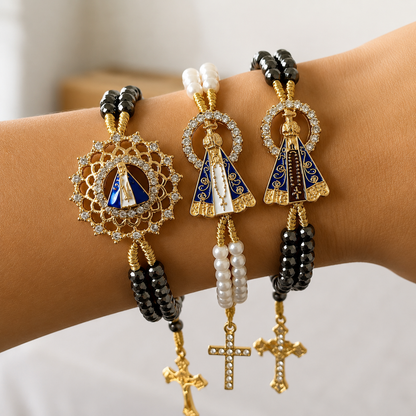 Terço de Pulso de Nossa Senhora - COMPRE 1, LEVE 3