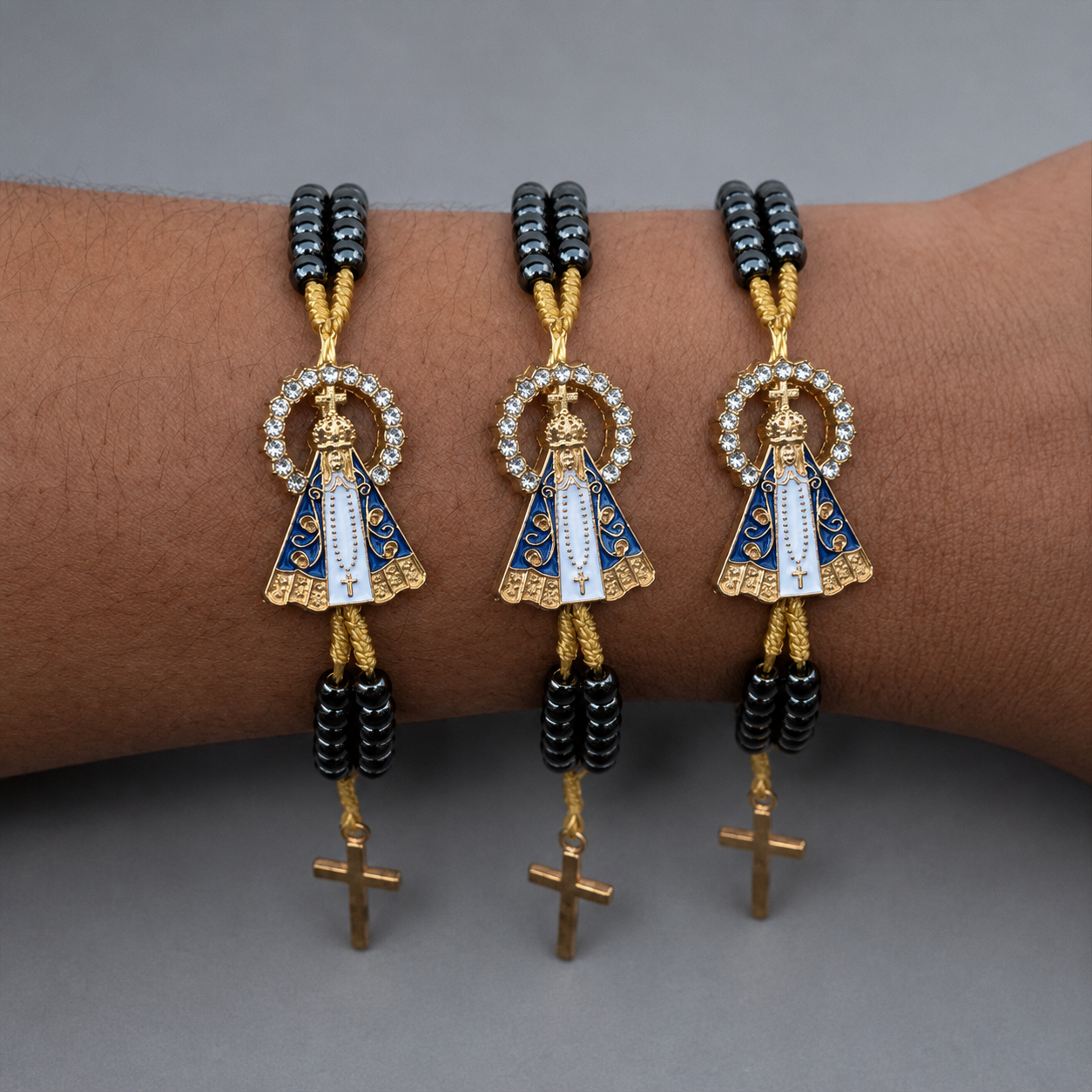 Terço de Pulso de Nossa Senhora - COMPRE 1, LEVE 3