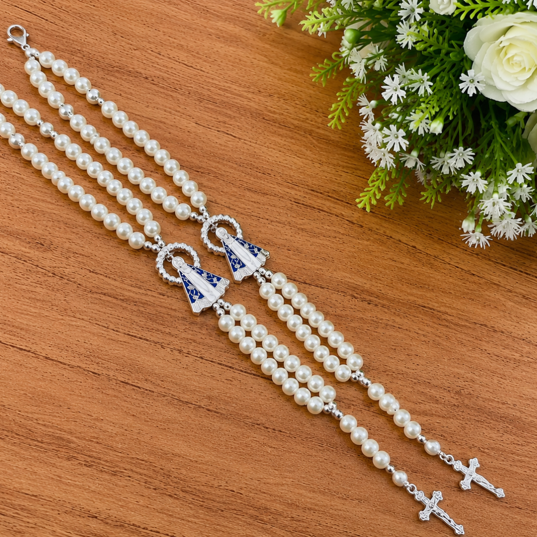 Terço de Pulso de Nossa Senhora - COMPRE 1, LEVE 3