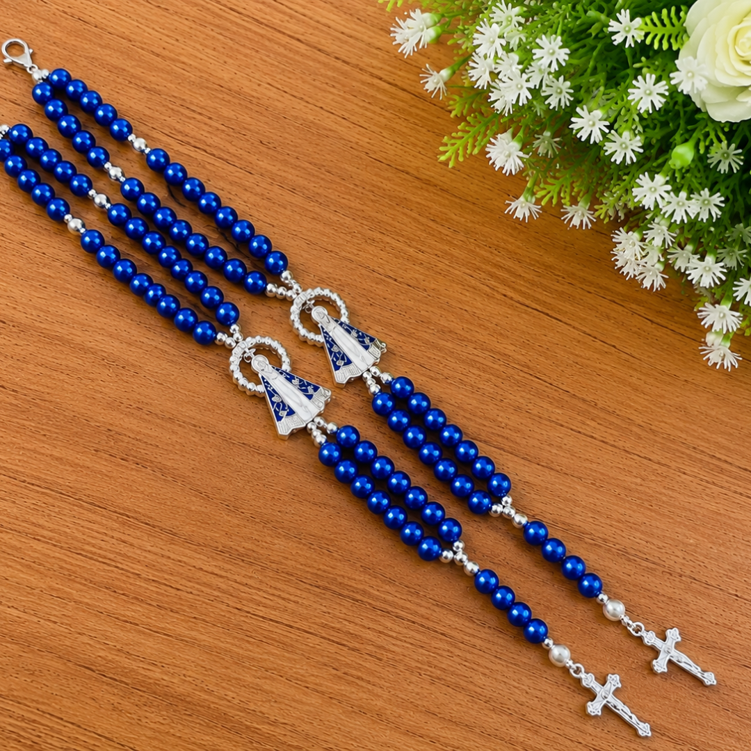 Terço de Pulso de Nossa Senhora - COMPRE 1, LEVE 3