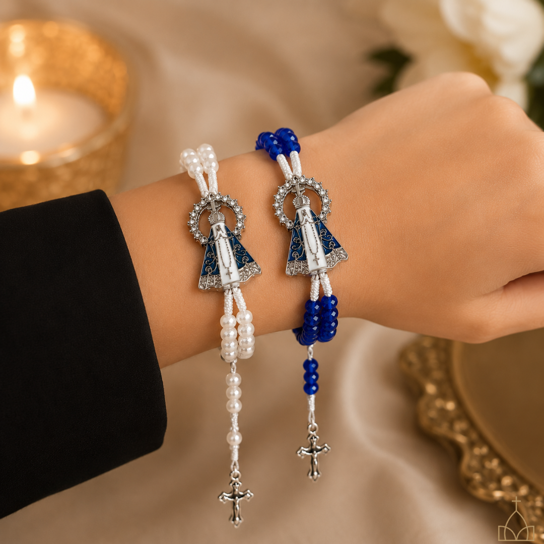 Terço de Pulso de Nossa Senhora - COMPRE 1, LEVE 2