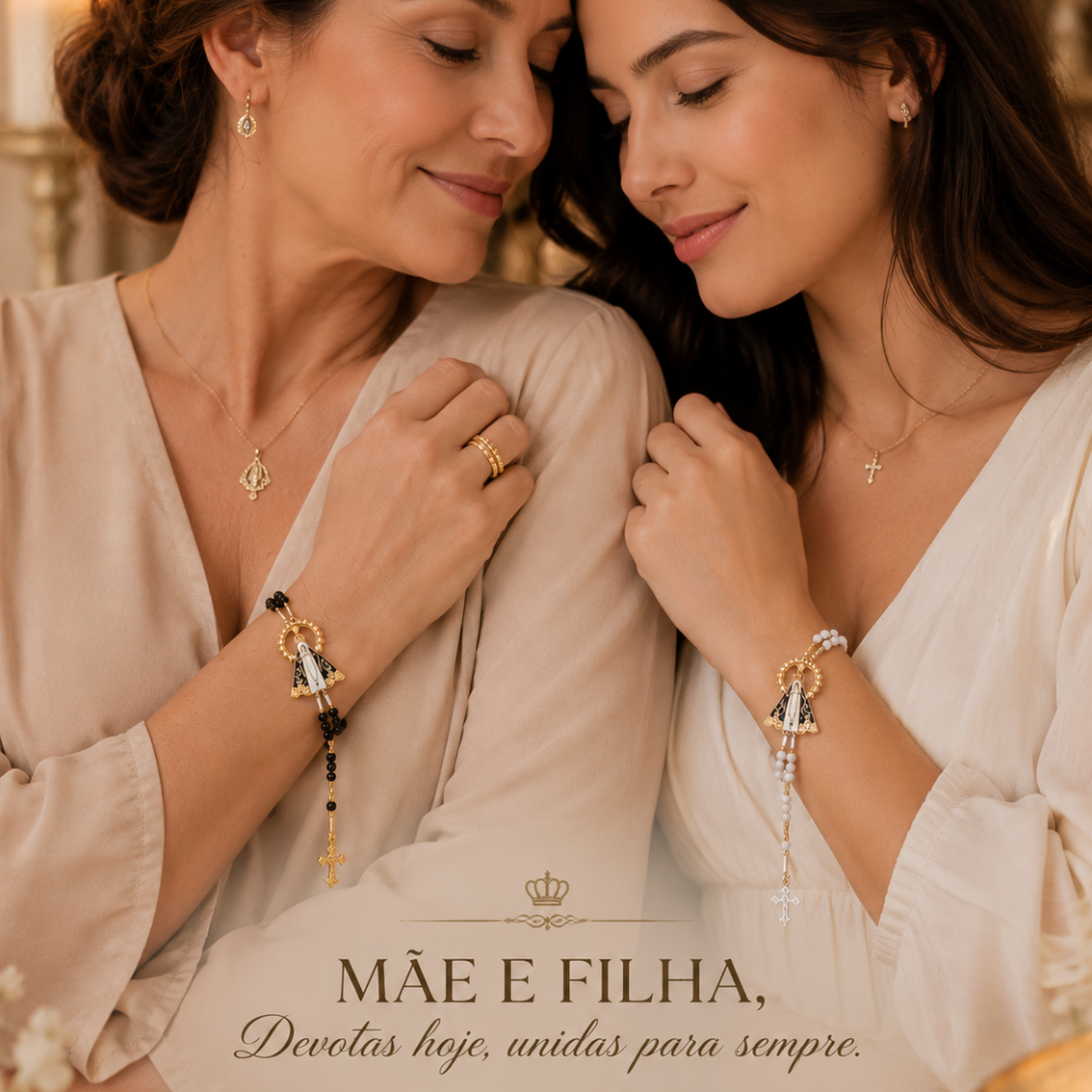 Terço de Pulso de Nossa Senhora - COMPRE 1, LEVE 2
