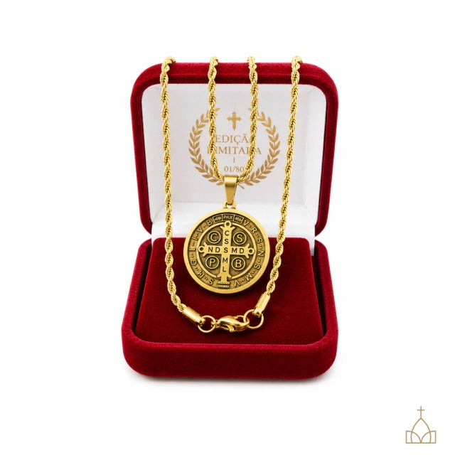 Colar Sacro Medalha de São Bento