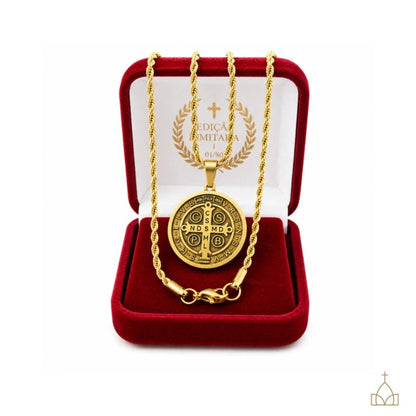 Colar Sacro Medalha de São Bento