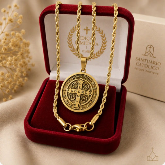 Colar Sacro Medalha de São Bento